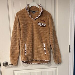 Simply Southern Tan Fleece Pullover